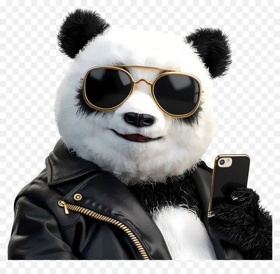 Hewan Selfie，Panda PNG