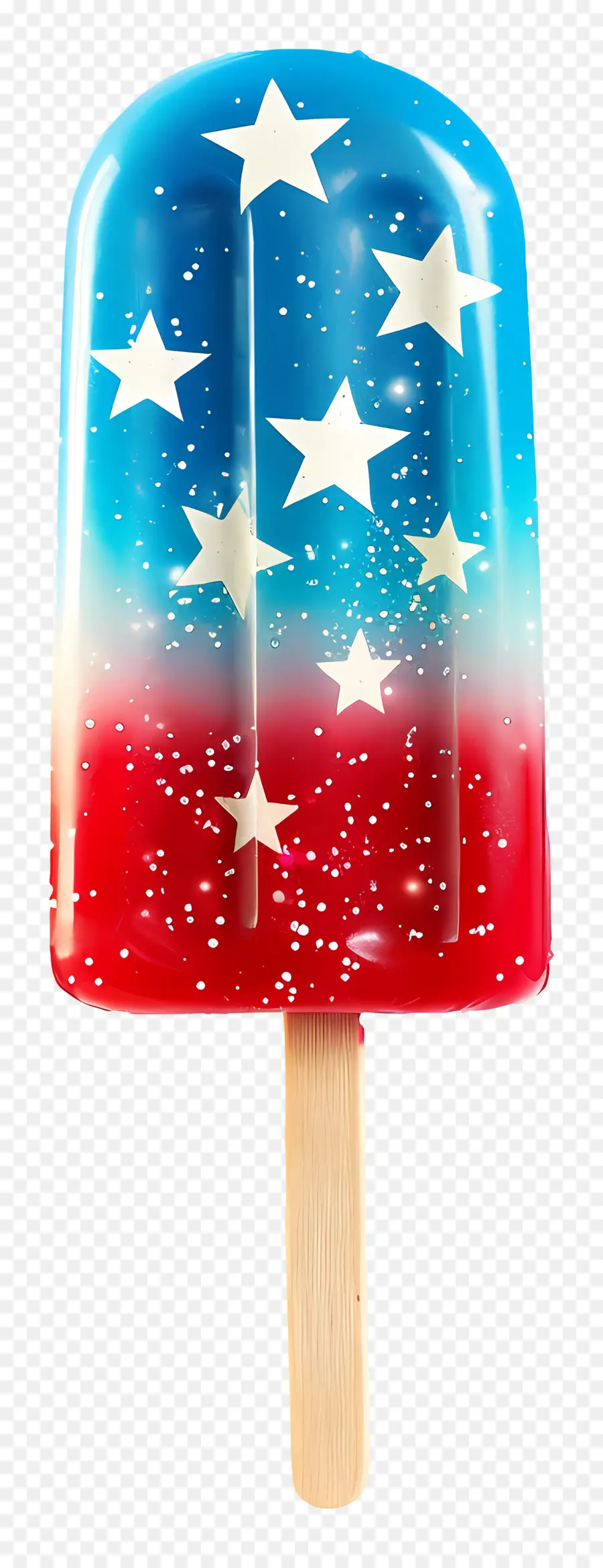 Popsicle 4 Juli，Lollipop Bendera Amerika PNG