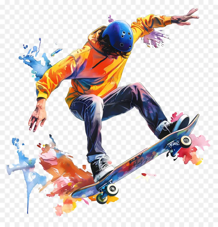 Skateboard，Olahraga Ekstrim PNG