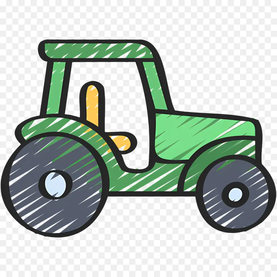 Traktor，Hijau Traktor PNG