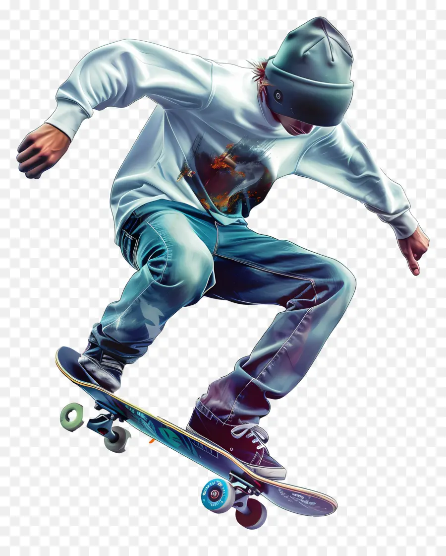 Bermain Skateboard，Pemain Skateboard PNG