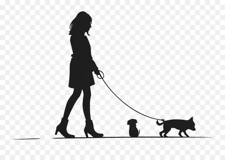 Wanita Berjalan Anjing，Wanita PNG
