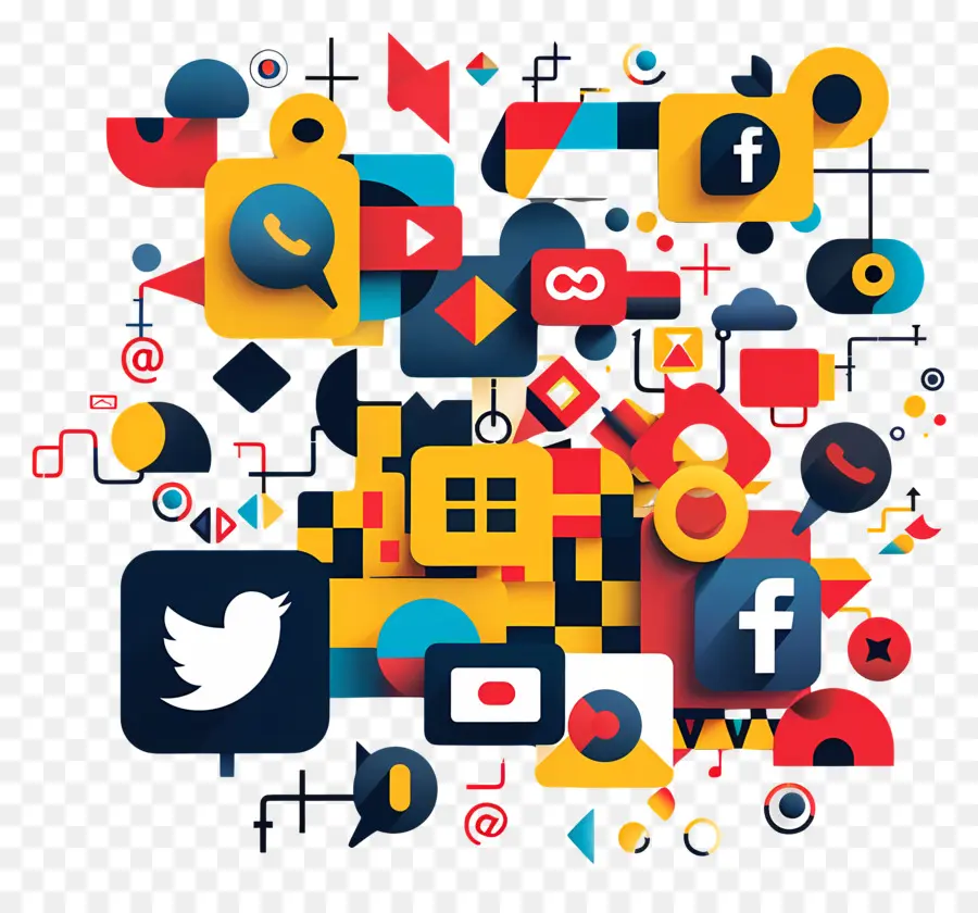 Media Sosial Hari，Situs Jejaring Sosial PNG