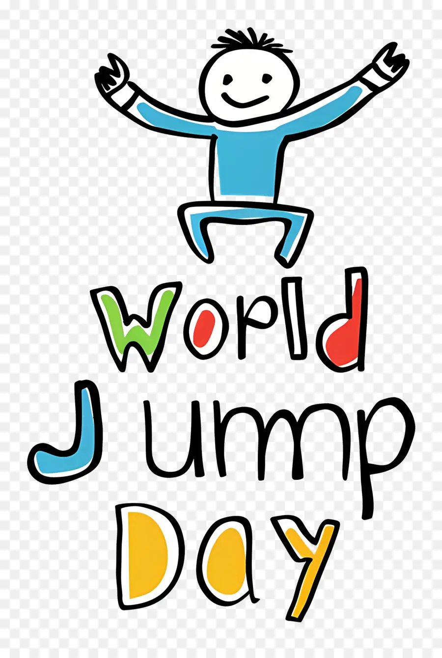 Hari Lompat Dunia，Hitam Dan Putih PNG