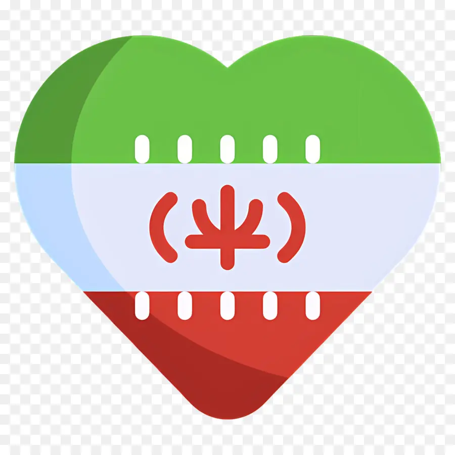 Bendera Iran，Jantung PNG