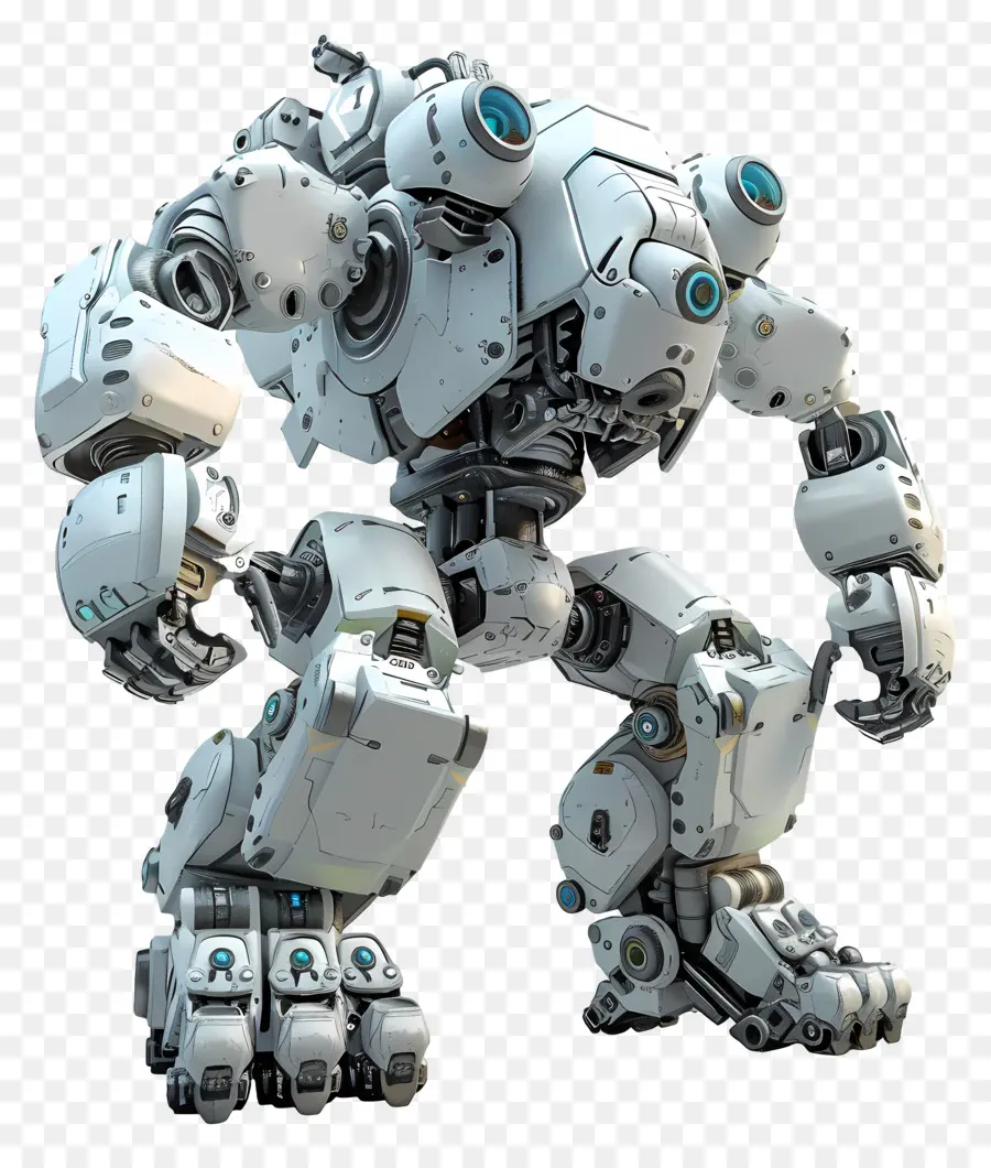 Konsep Mech，Robot Humanoid PNG
