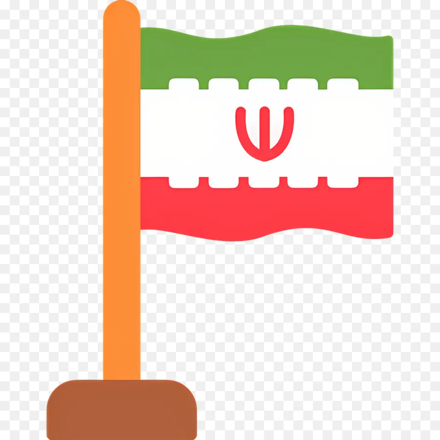 Bendera Iran，Melambaikan PNG