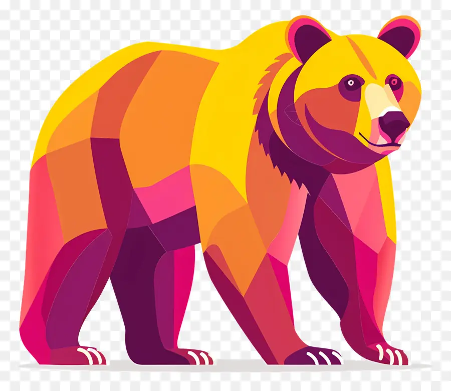 Beruang，Pink PNG