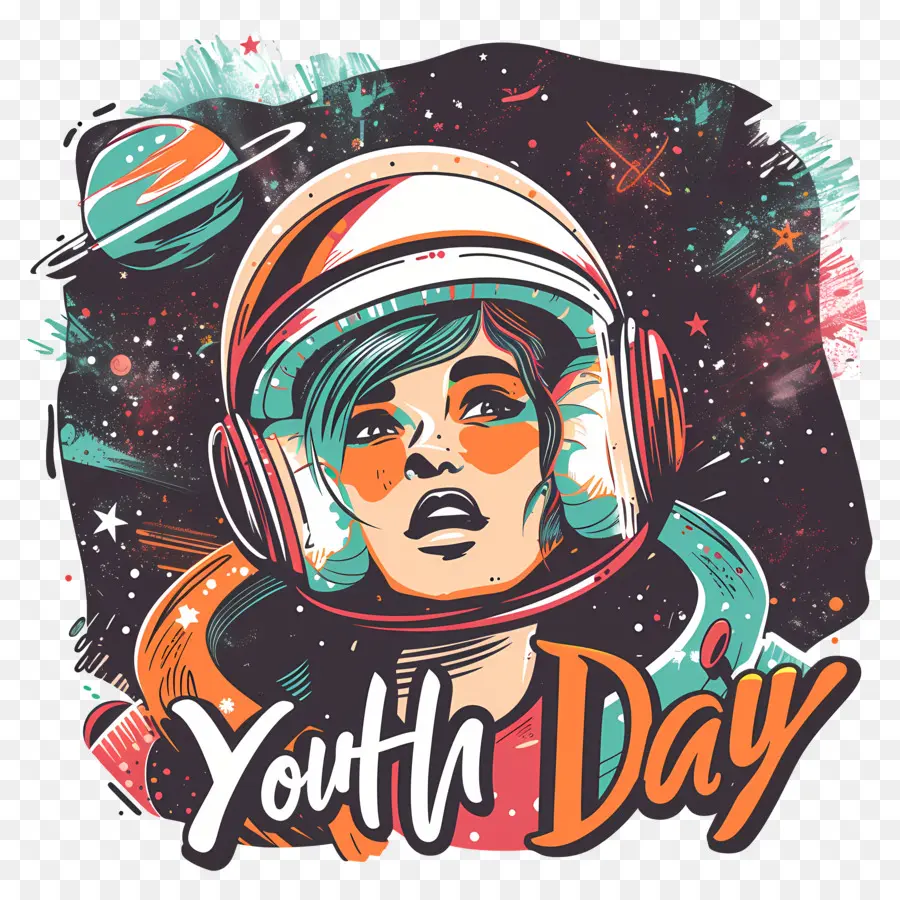 Hari Pemuda Internasional，Astronot PNG