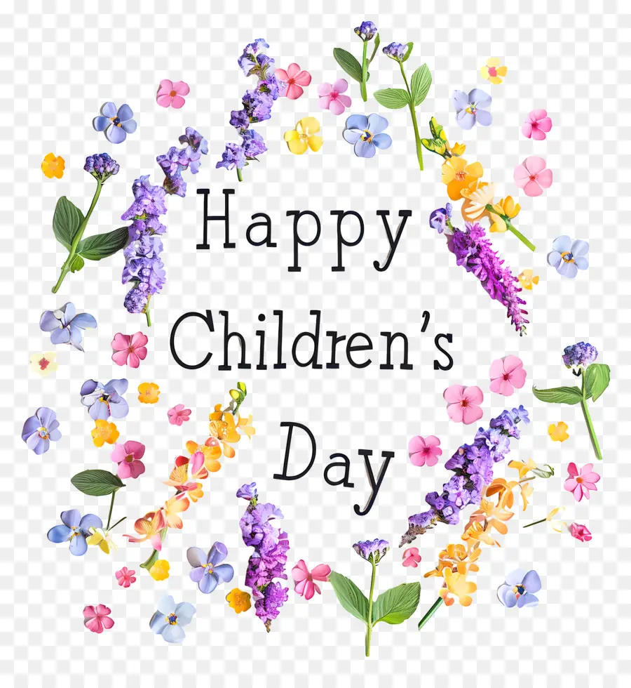 Selamat Hari Anak Anak，Karangan Bunga PNG