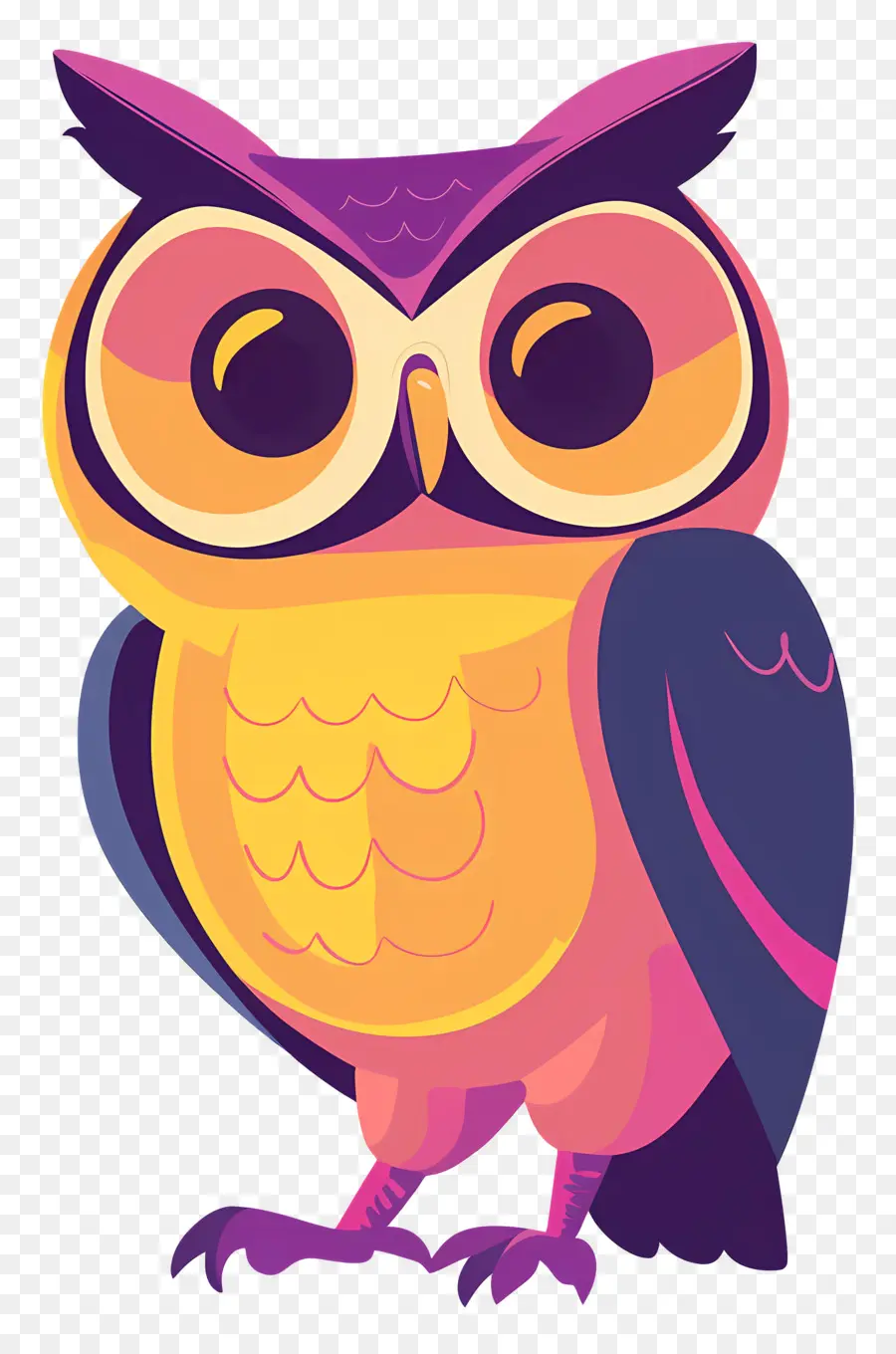 Burung Hantu，Kartun Owl PNG