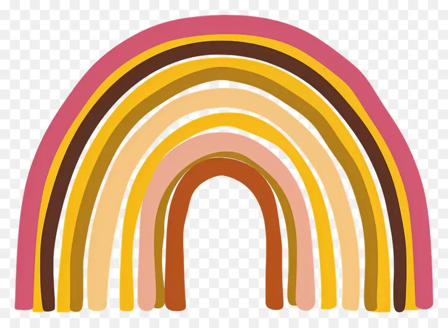 Pelangi，Rainbow Archway PNG
