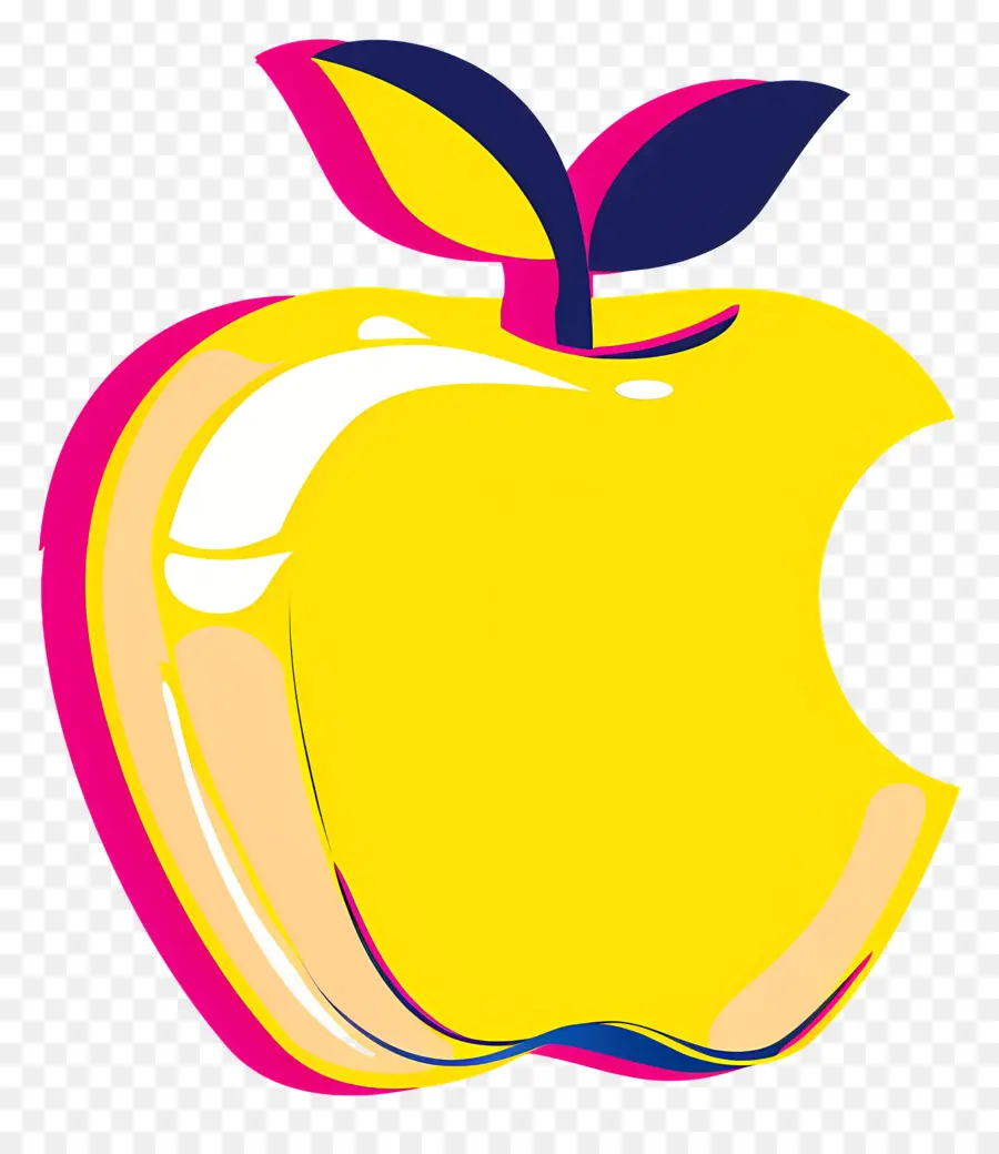 Apple，Apel Kuning PNG