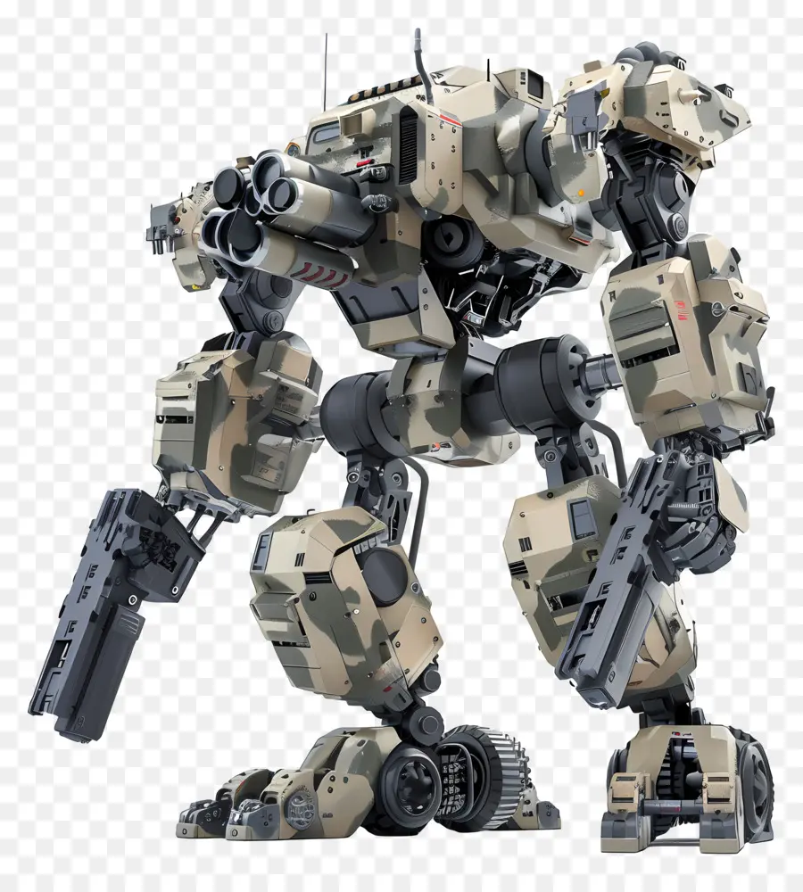 Robot Militer，Robot Humanoid PNG