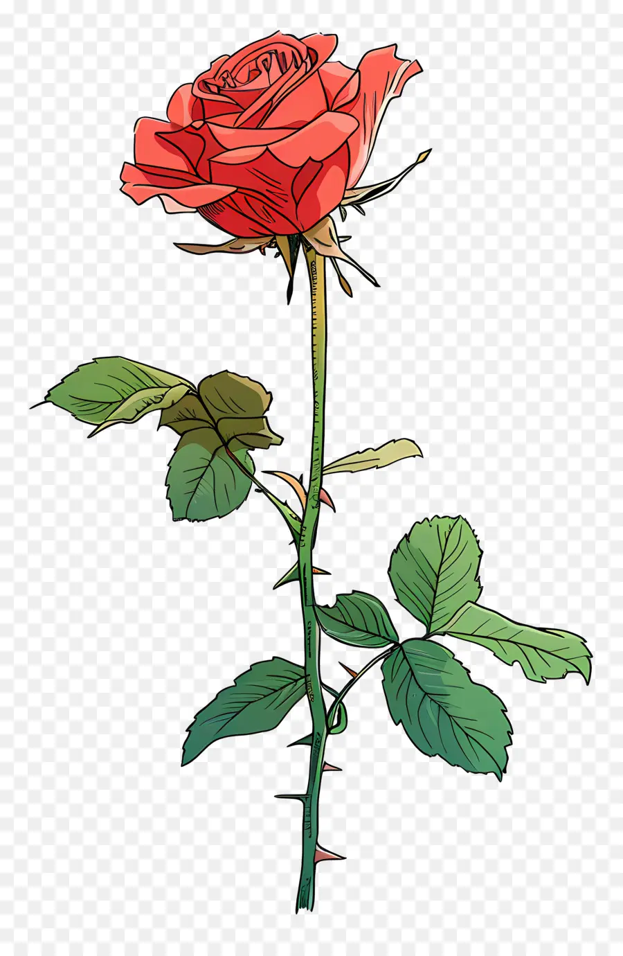 Mawar，Mawar Merah PNG