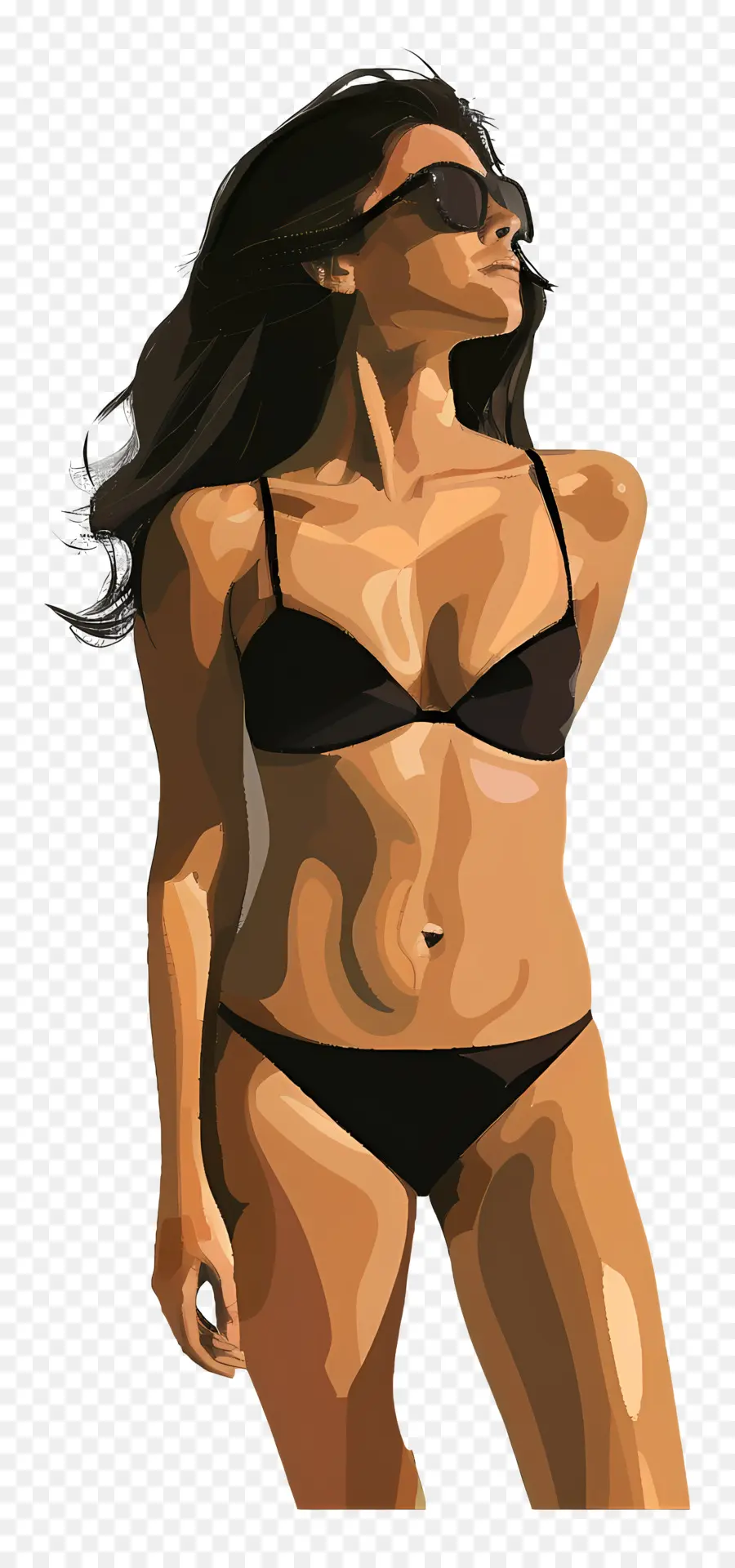 Bikini，Wanita Berbikini PNG