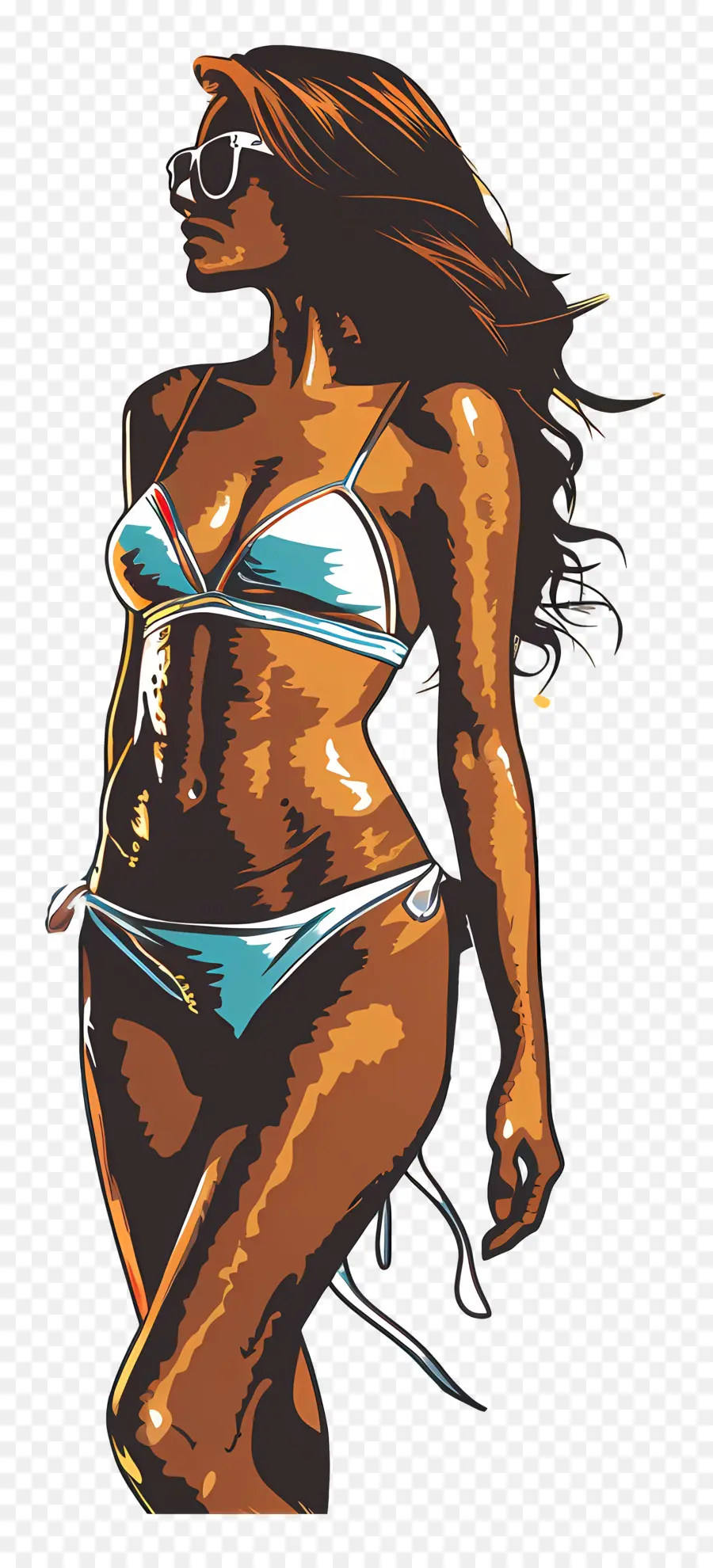 Bikini，Wanita Berbikini PNG