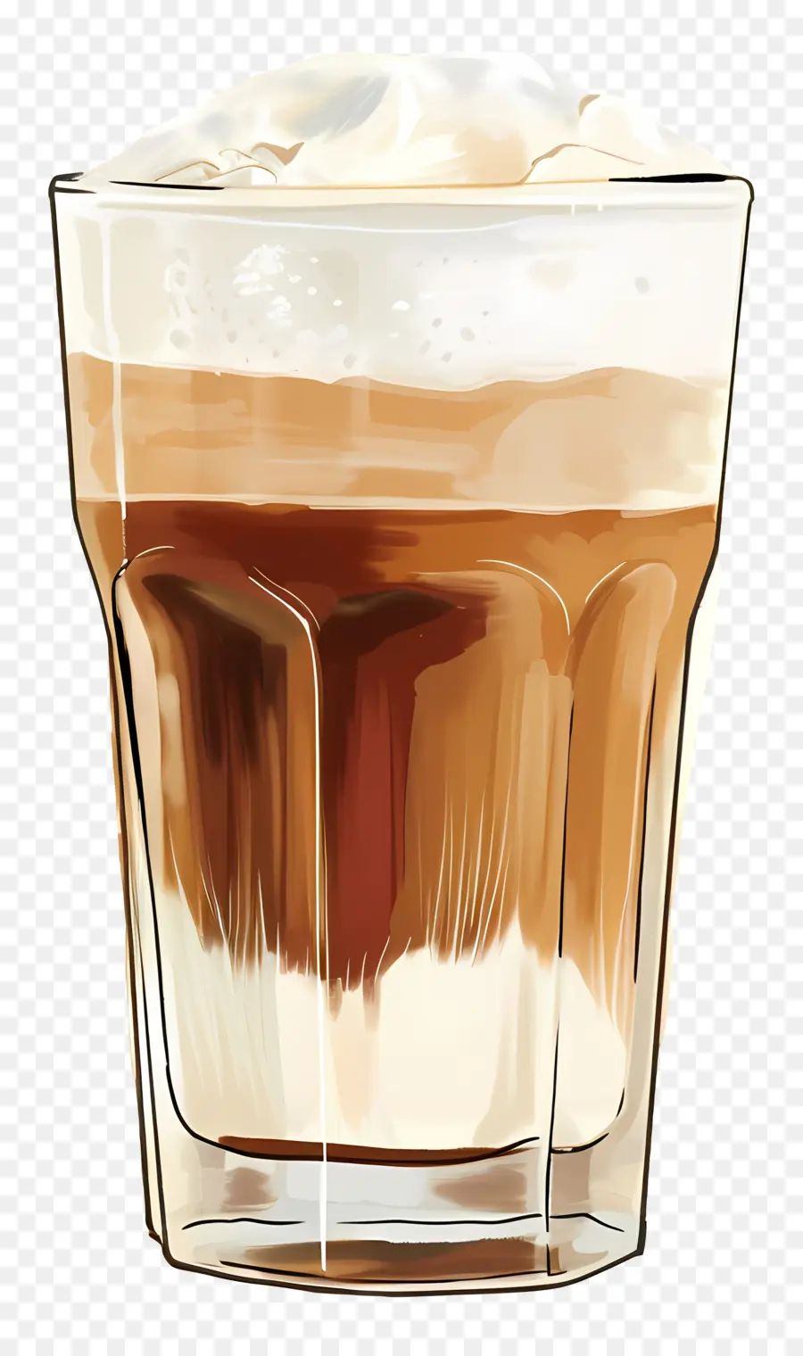 Kopi Macchiato，Es Kopi PNG