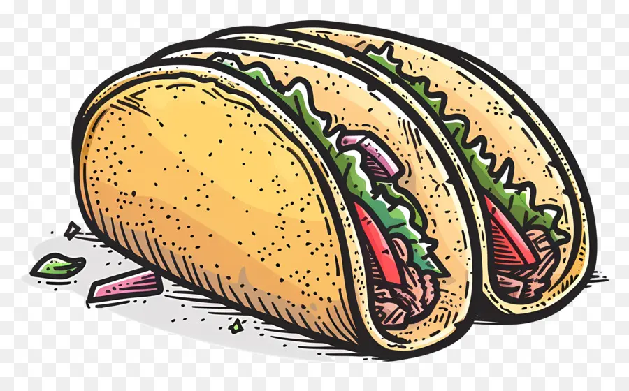 Taco，Meksiko PNG