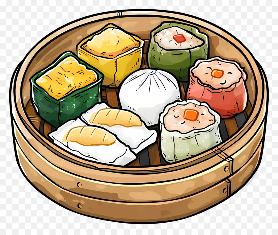 Dim Sum，Dikukus PNG