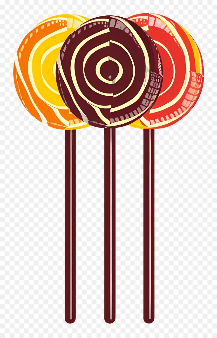 Lolipop，Berwarna Warni PNG