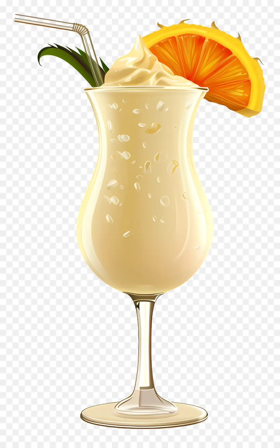 Pina Colada，Smoothie Mangga PNG