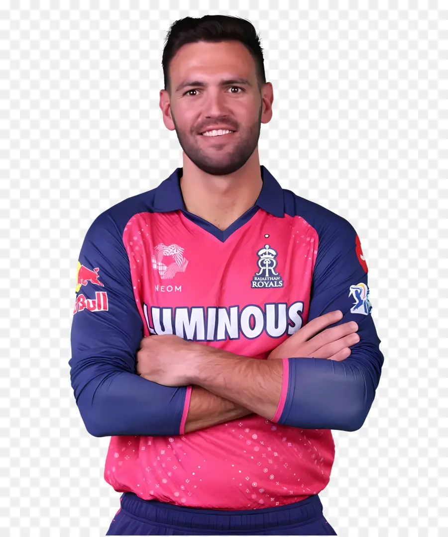 Rajasthan Royals，Kemeja Pink PNG