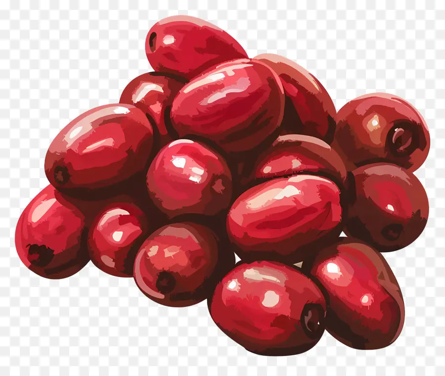 Kacang，Berry Merah PNG