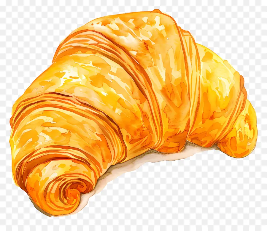 Croissant，Kue Kering PNG