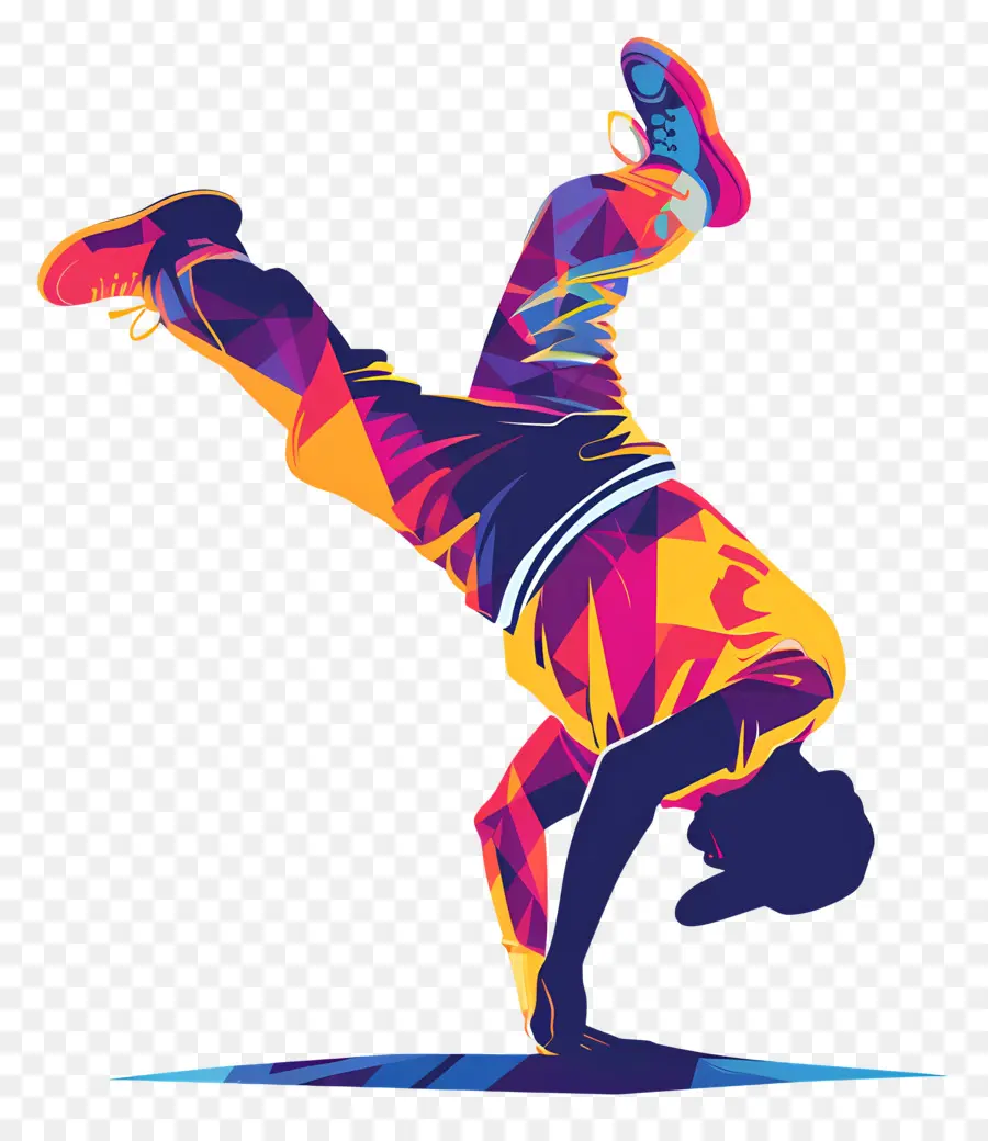 Siluet Breakdance，Penari Breakdance PNG