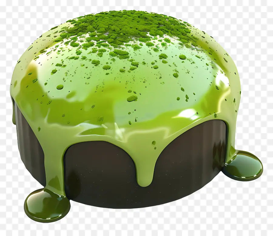 Kue Lava Matcha，Kue PNG