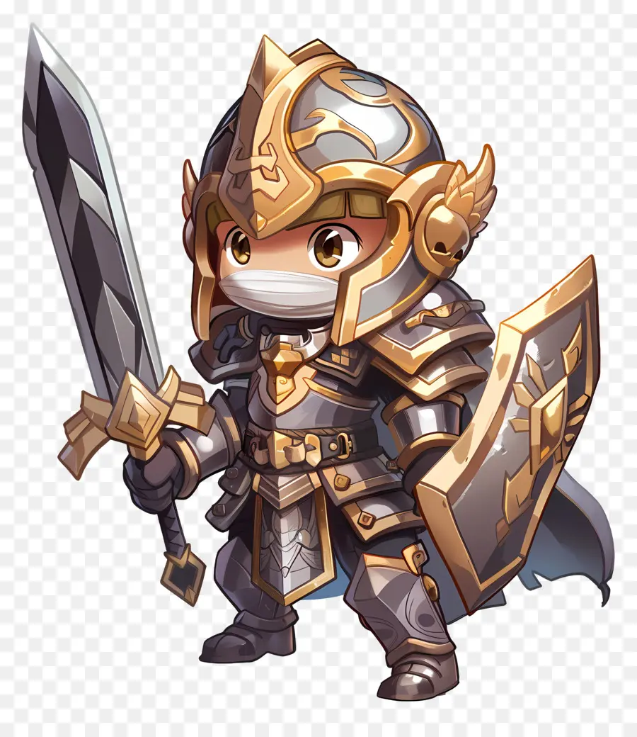 Paladin，Ksatria Lapis Baja PNG