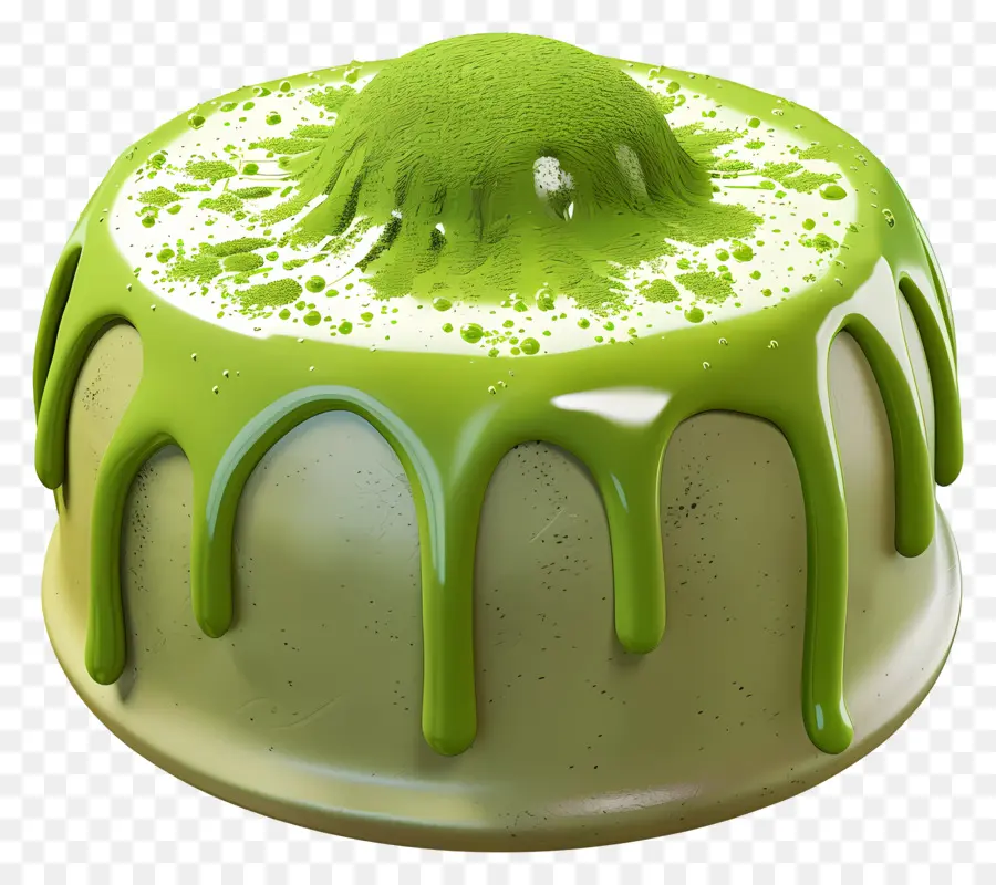 Kue Lava Matcha，Kue PNG