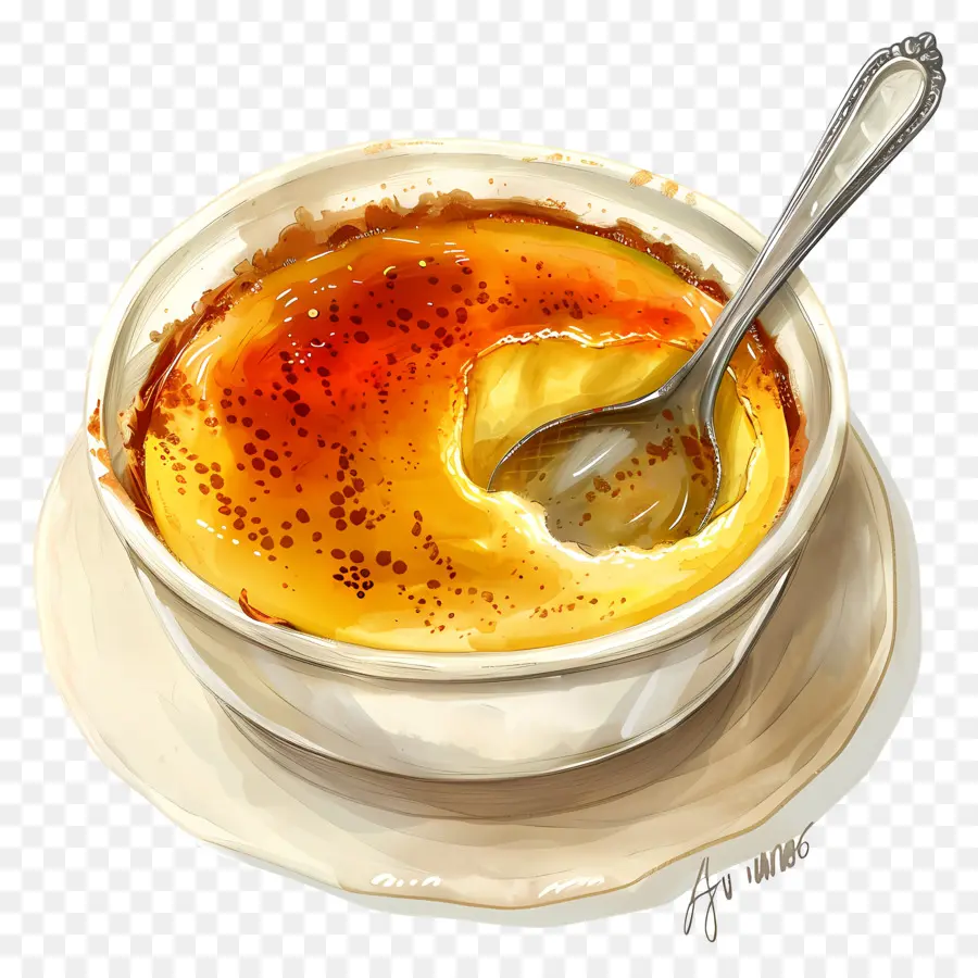 Creme Brulee，Crème Brûlée PNG