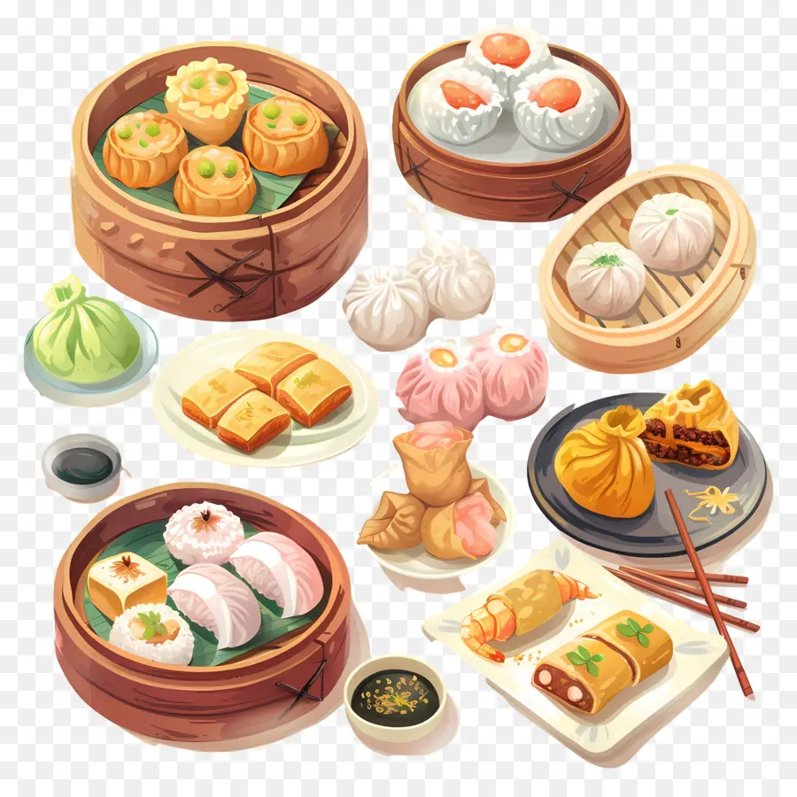 Dim Sum，Dikukus PNG