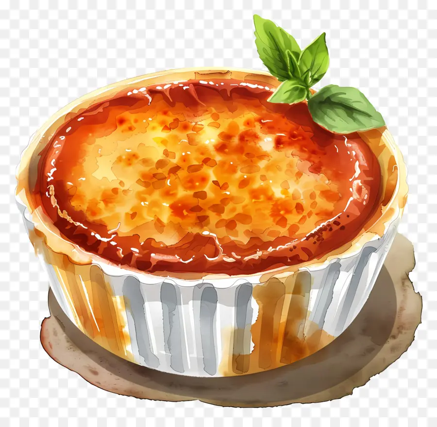 Creme Brulee，Crème Brûlée PNG