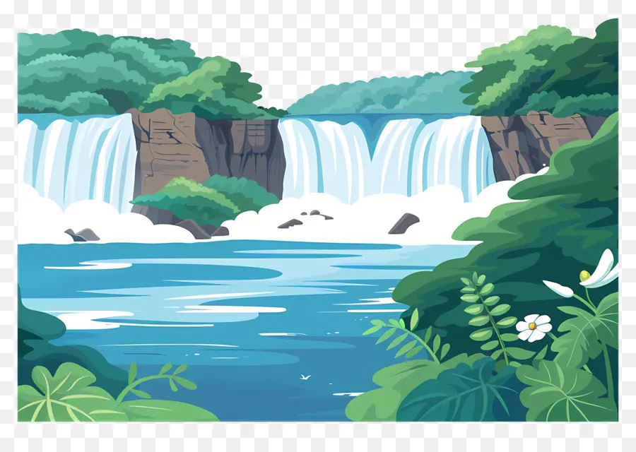 Air Terjun Niagara，Air Terjun PNG