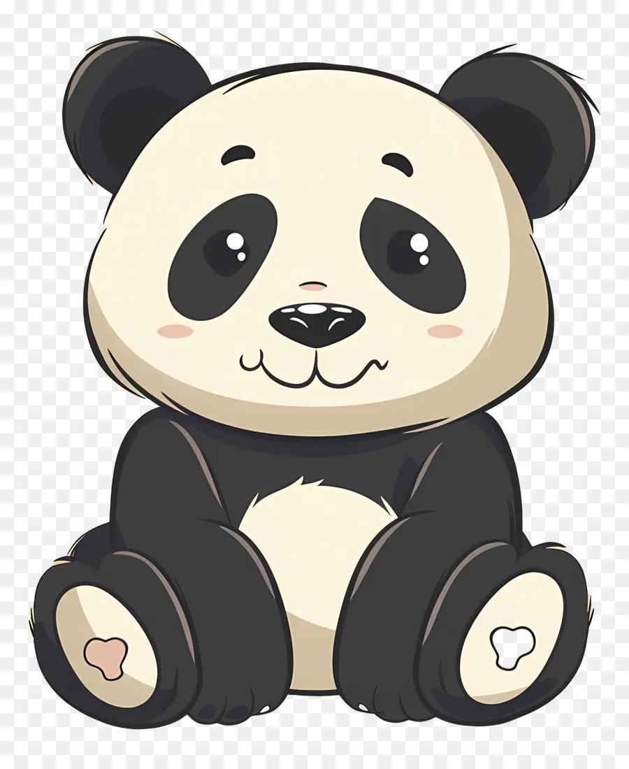 Panda，Imut Imut PNG