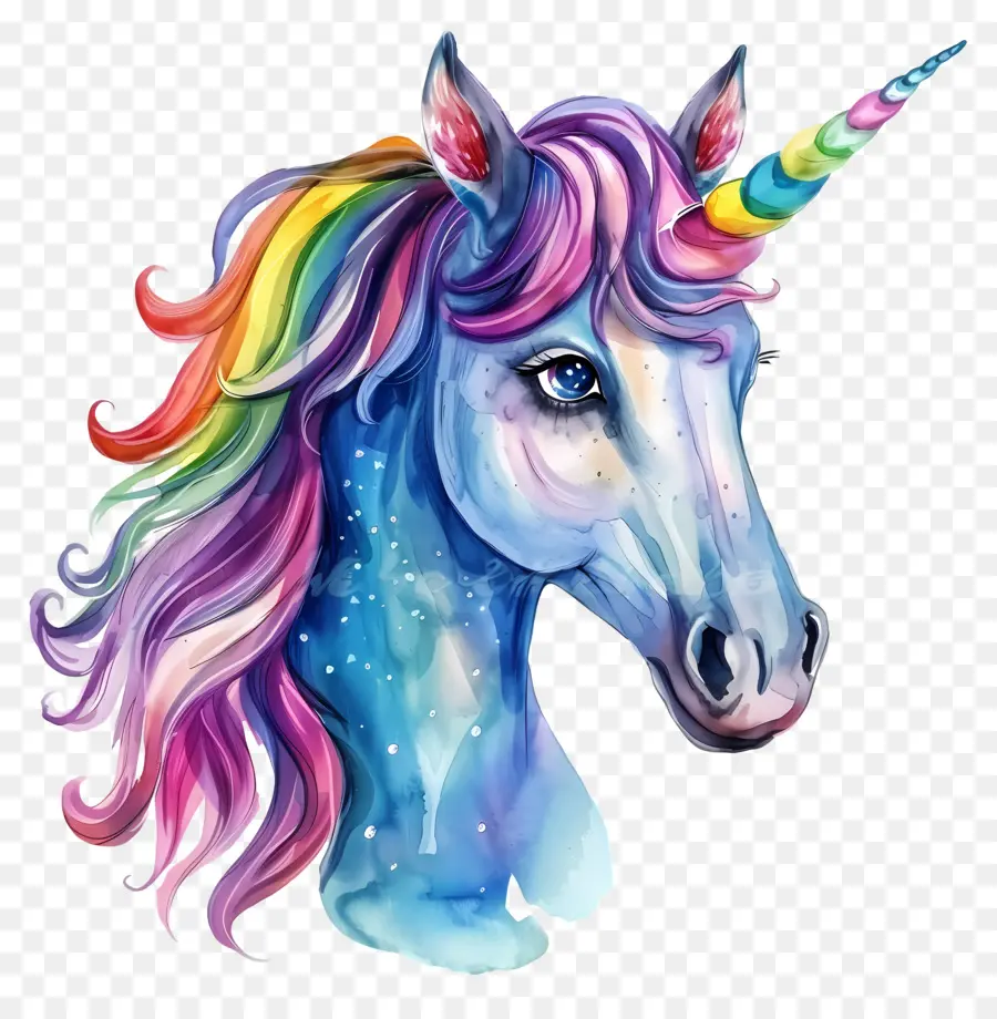 Unicorn，Pelangi PNG