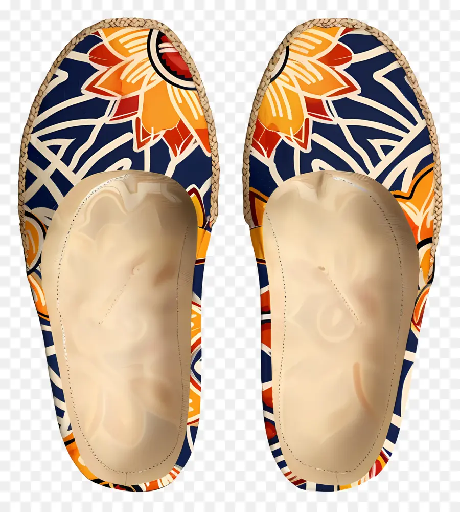 Espadrilles，Sepatu Bermotif PNG