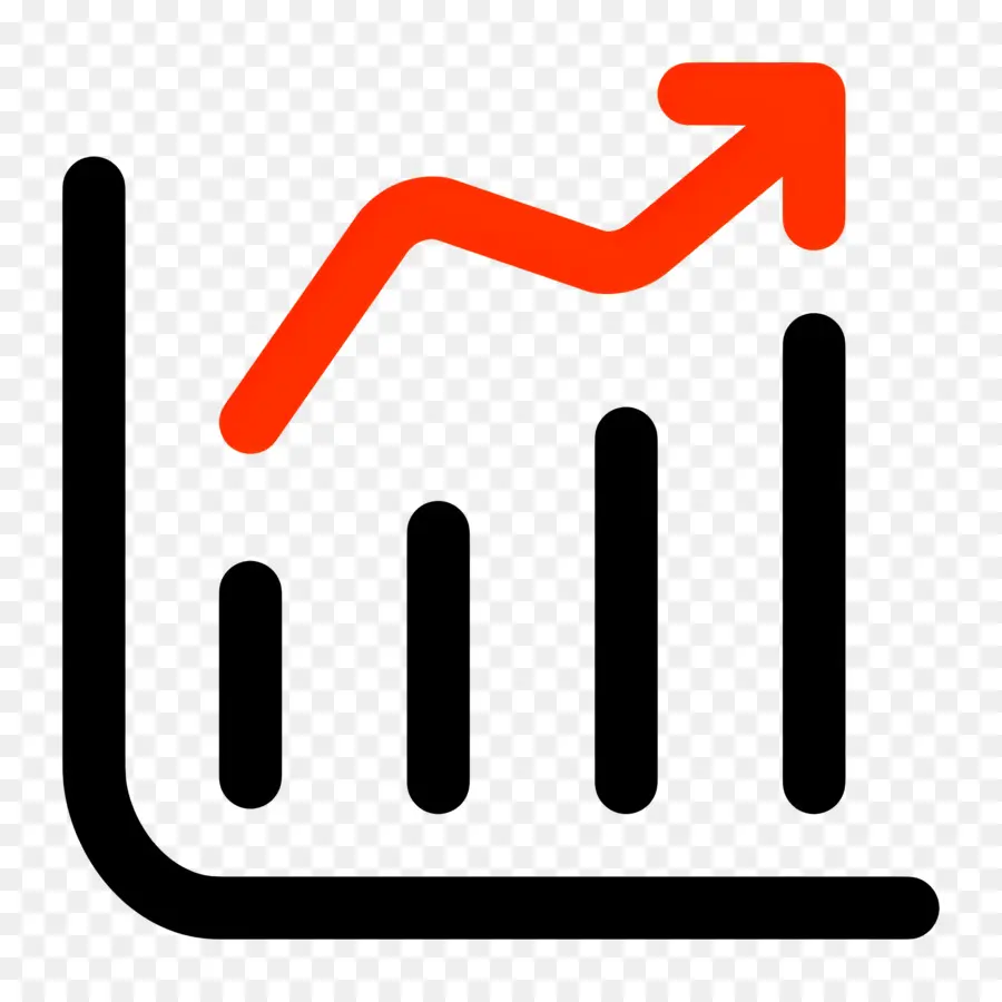 Diagram Batang，Grafik Pertumbuhan PNG