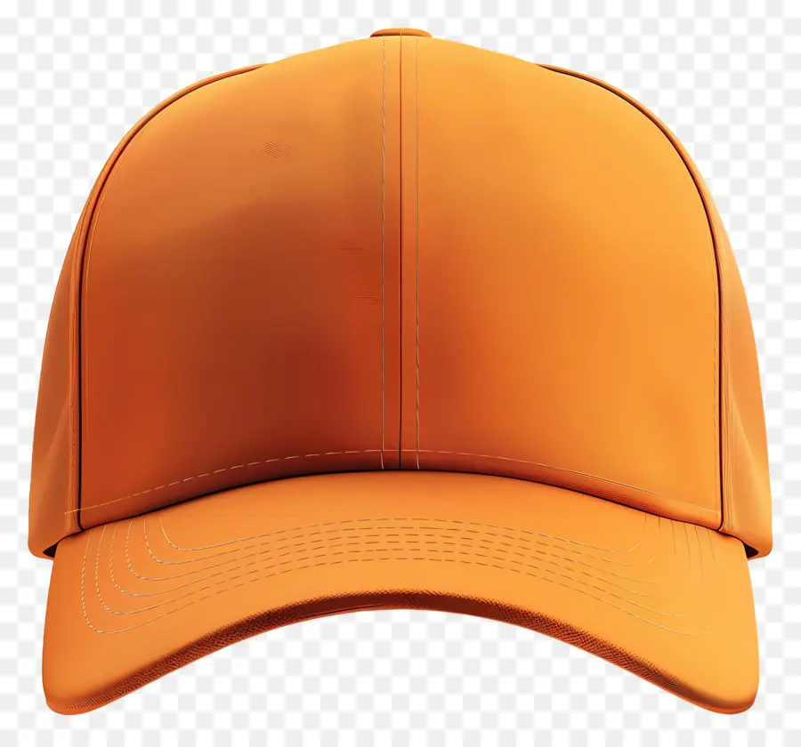 Topi Bisbol，Topi Oranye PNG