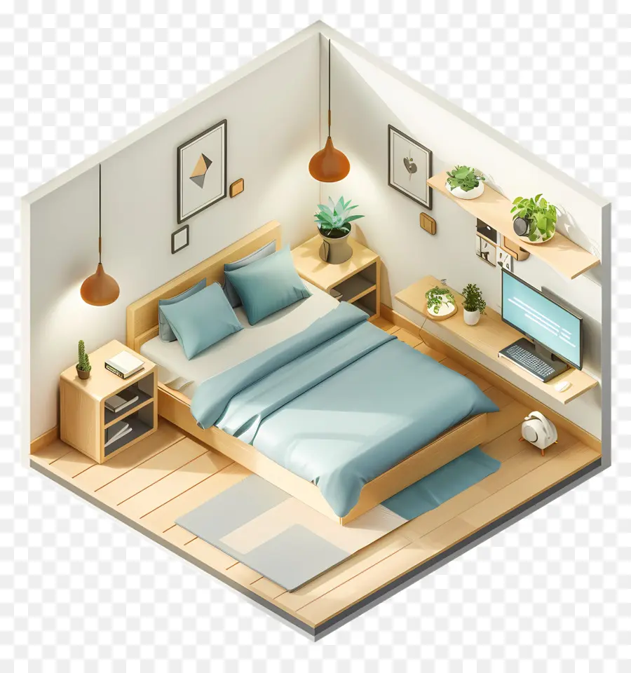 Kamar Tidur，Tempat Tidur PNG