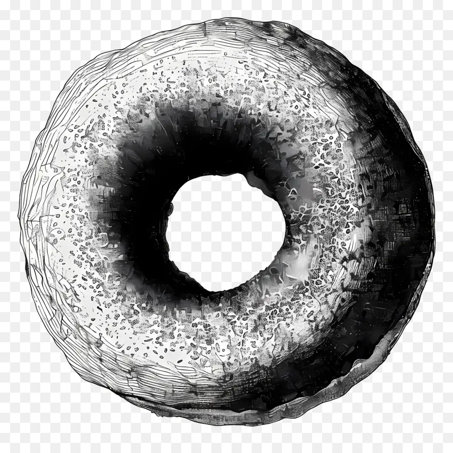 Donat，Donat Hitam PNG