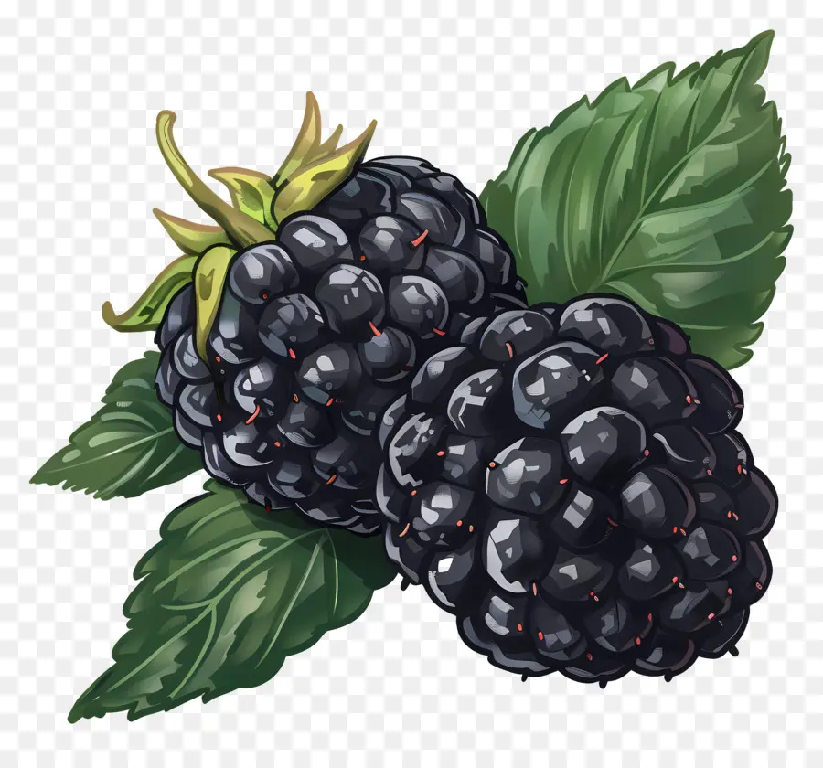 Blackberry，Buah Beri PNG