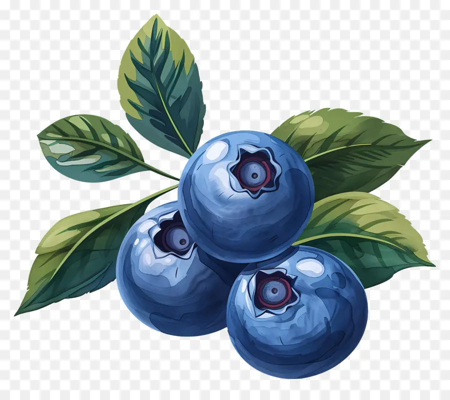 Blueberry，Daun Daun PNG