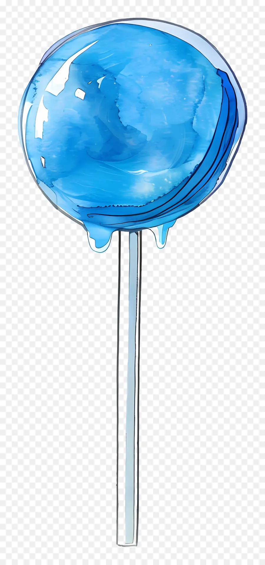 Lolipop Biru，Permen PNG