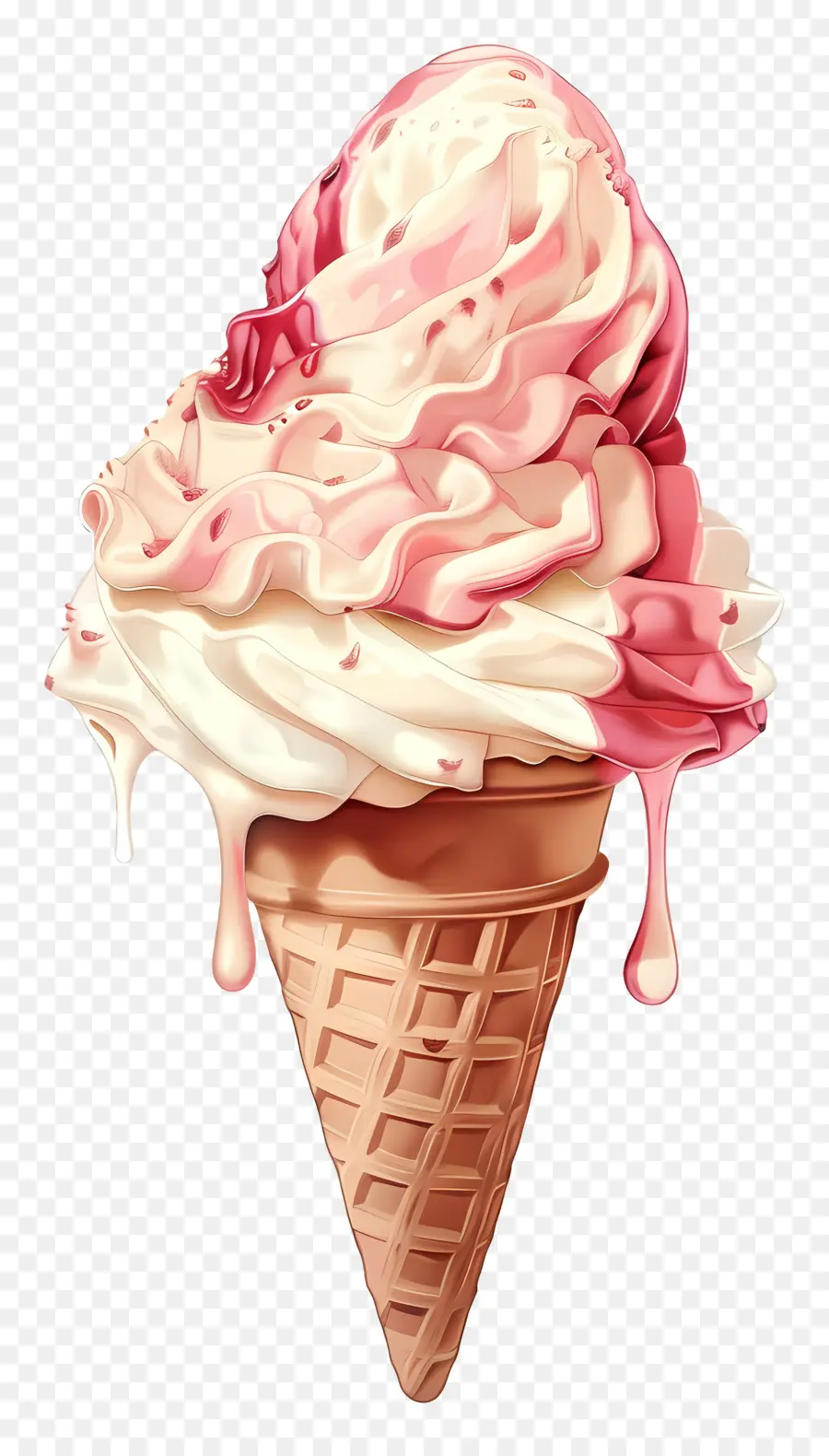 Es Krim，Kerucut PNG