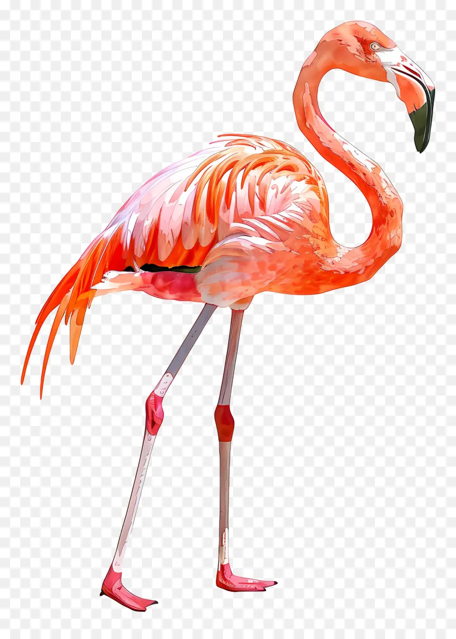 Flamingo，Flamingo Merah Muda PNG