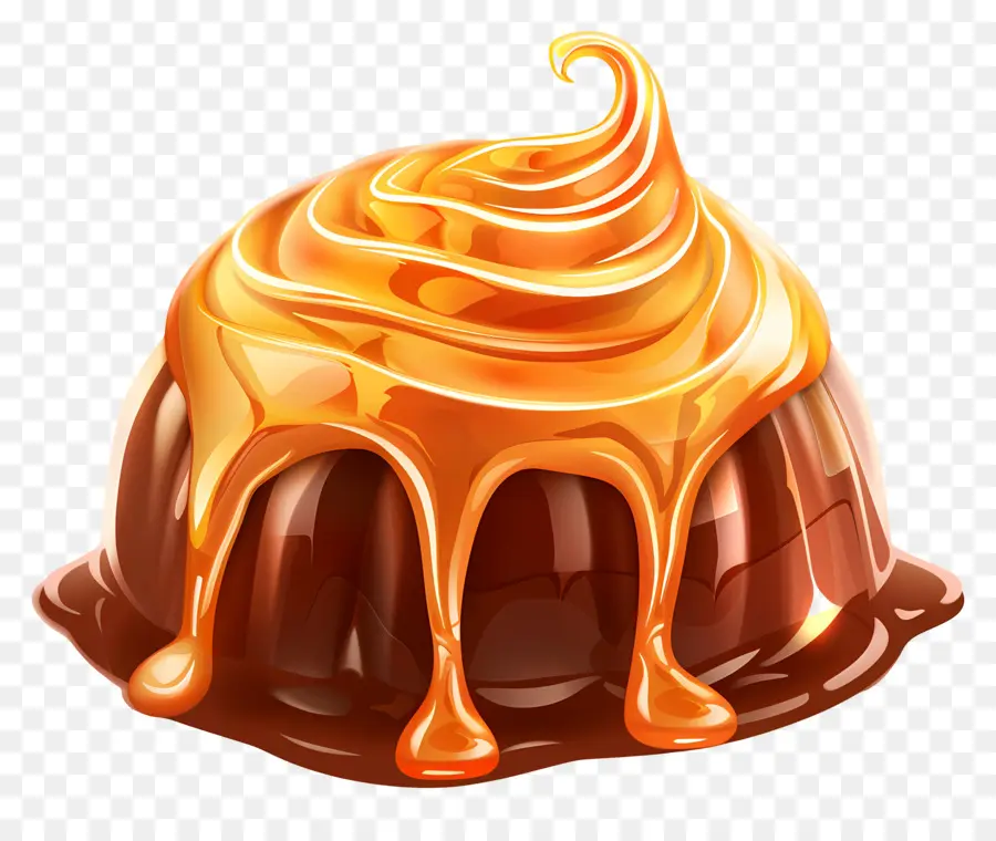 Karamel，Puding Karamel PNG